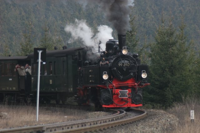 Mit Volldampf durchs Drngetal - Teil I ; Sonderfahrt zum Brocken am 24.02.07