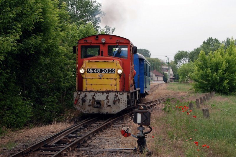 Mk48 2022 mit dem R31721 in Kiskunmajsa (19.05.2007)