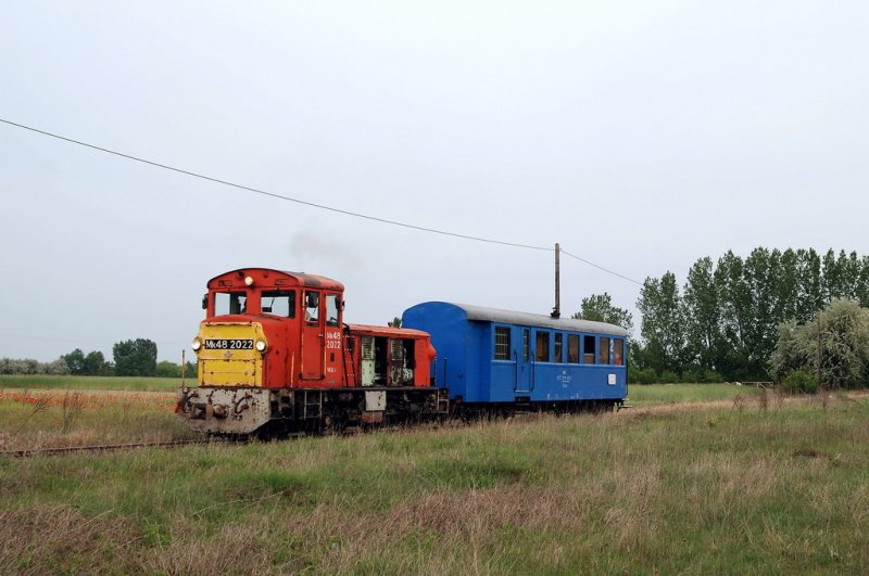 Mk48 2022 mit dem R31721 in Bugacpuszta (19.05.2007)