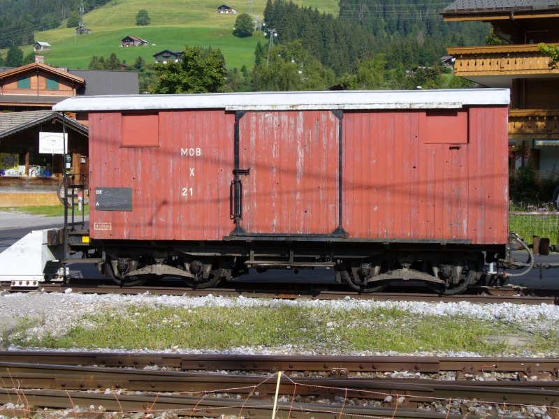 MOB - Abgestellter Dienstwagen X  21 in Schnried am 29.07.2007