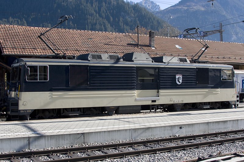 MOB GDe 4/4 6004 02.11.2007 Zweisimmen