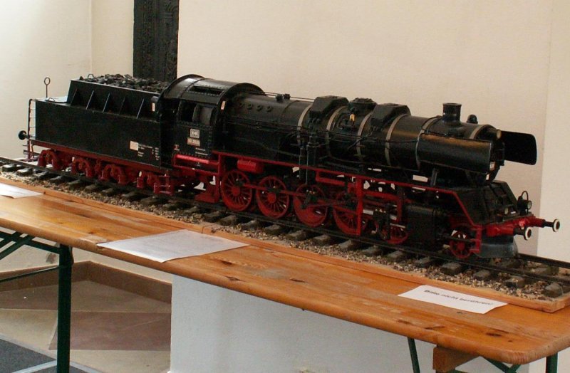 Modell der 50 2020 des BW Saarbrcken Rbf bei meiner Ausstellung  130 Jahre Bliestalbahn .