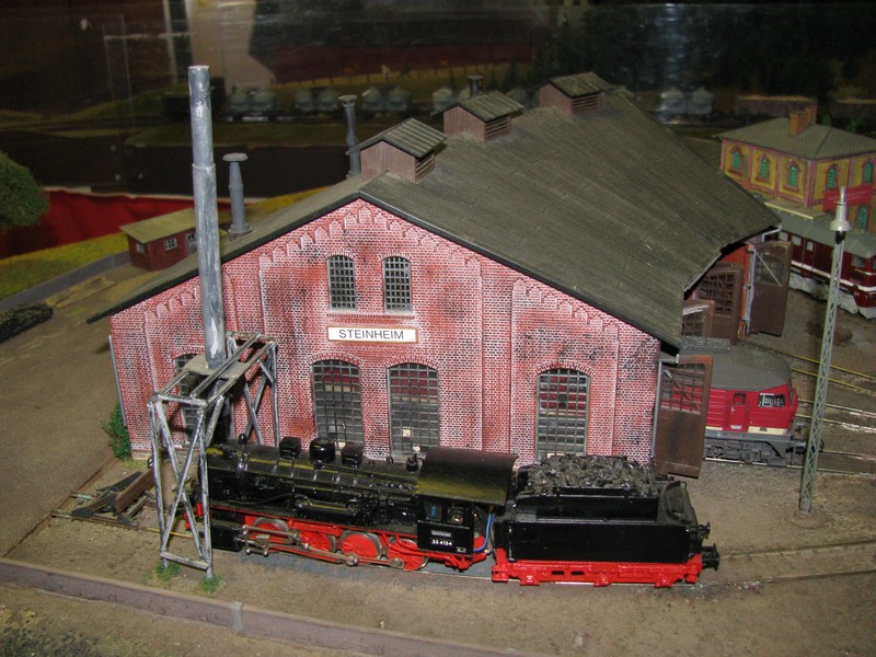 Modellbahn-Anlage des Karow-Lbzer-Modellbahnclub, Plau am See 08.08.2009