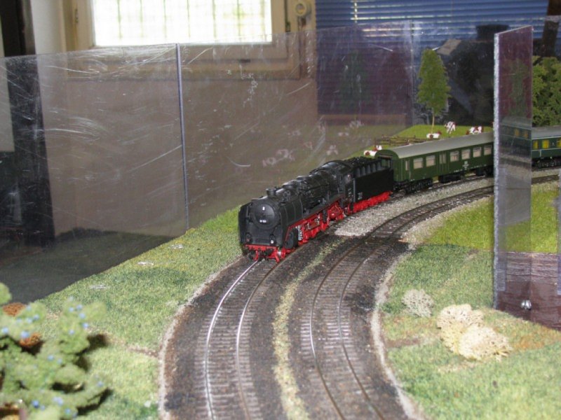 Modellbahn-Anlage des Karow-Lbzer-Modellbahnclub, Plau am See 08.08.2009