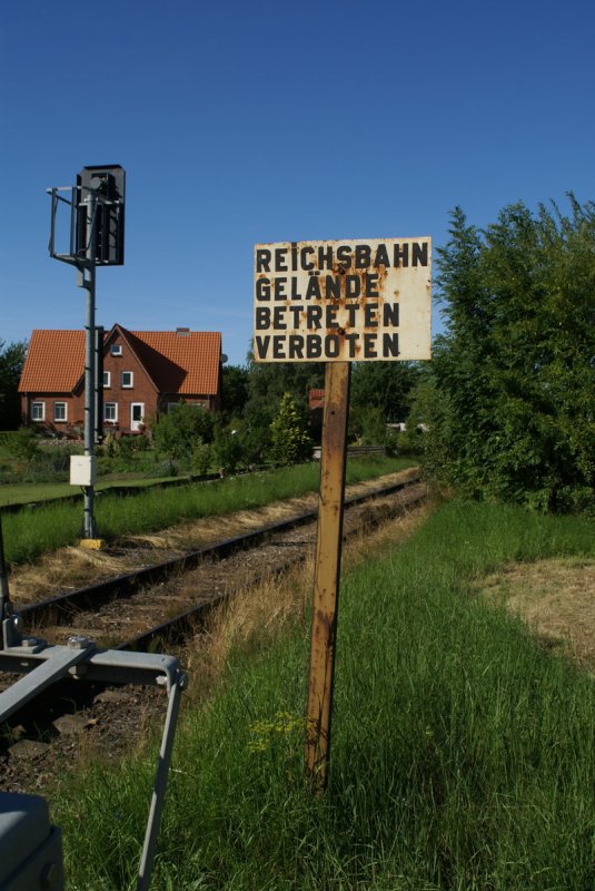 M�llenhagen, Anschluss zum Betonschwellenwerk, 28.07.2008.