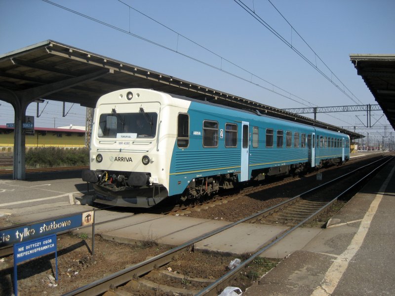 MR4080 am 31.03.2008 in Toruń Wschd.