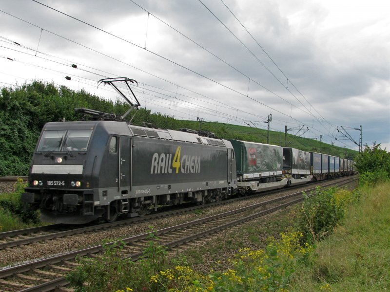 MRCE -> R4C 185 572-5 in Leutersberg am 02.09.2009