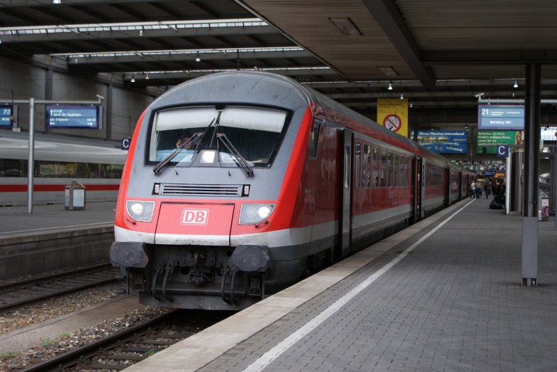 Mnchen Nrnberg Express in Mnchen Hbf am 30.05.09