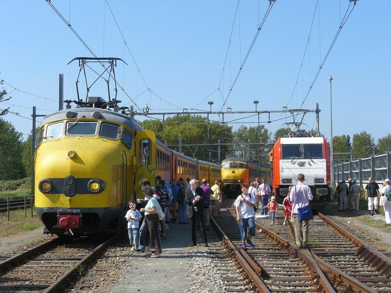 Museum  Hondekop  766 wegen Bahnhoffest 100 Jahre Bahnhofsgebaude Haarlem in Haarlem 30-08-2008.
