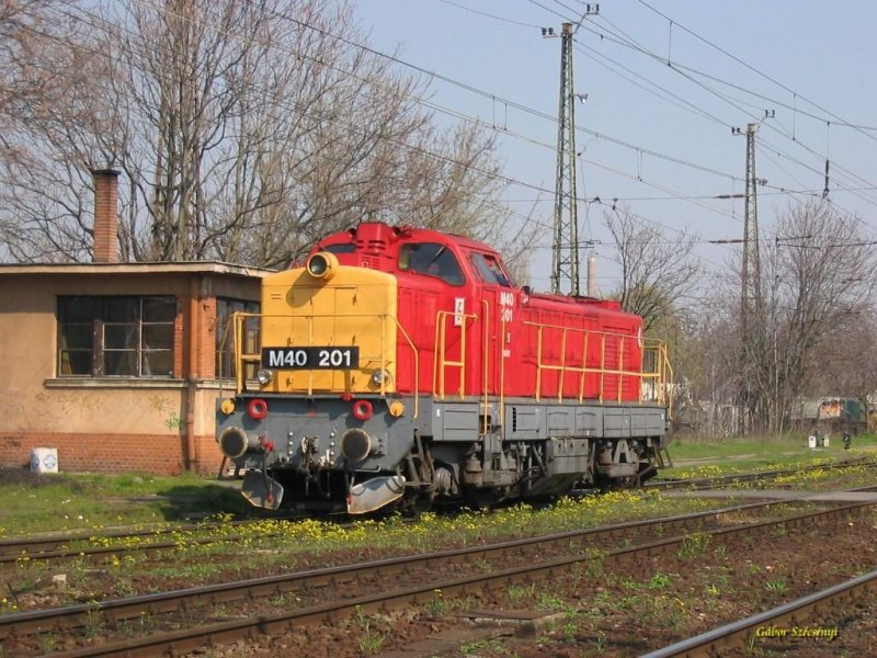 MV M40 201 in Rkospalota-jpest(Budapest).
02.04.2007.