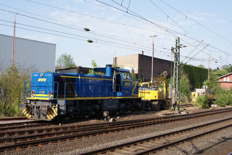 MWB Mak G 1206 in Gerresheim am 24.05.09