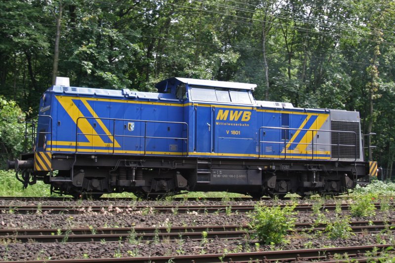 MWB V1801 am 8.6.09 in Duisburg-Neudorf
