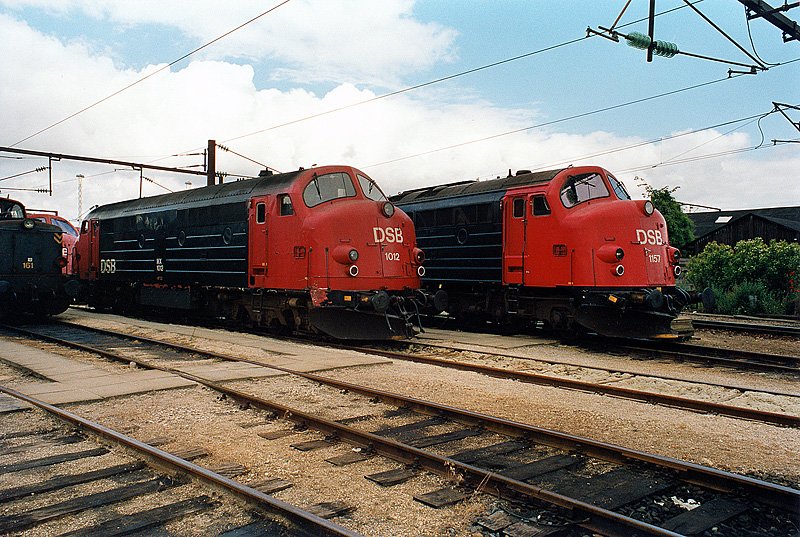 MX 1012 und MY 1157 Kopenhagen. 08-1998