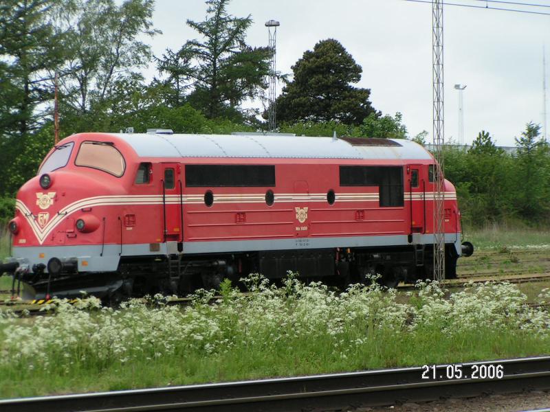 MX 1030 steht am 21.05.2006 im dnischen Grenzbahnhof Padborg.