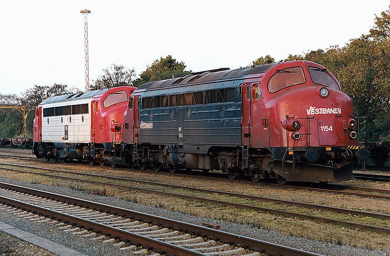 MY 1154 der Vestbanen (ex DSB), Tinglev 01-2003