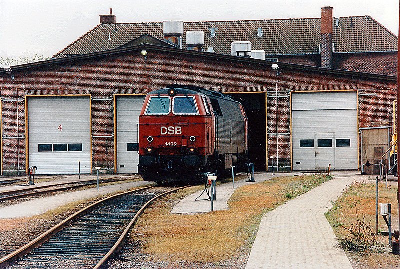 MZ 1432 ist aufgerstet fr den nchsten Einsatz, Padborg 05-1999