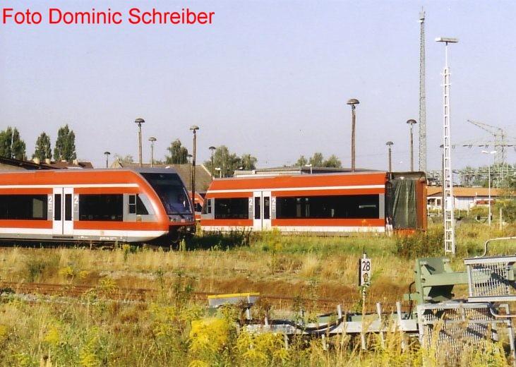 Na nu! Da fehlt doch was...! Hier zusehen ist ein halber GTW ( es fehlt der Motorwagen und der zweite Steuerwagen)!