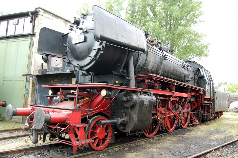nach einigen Pendelfahrten ist Ruhe angesagt fr 23 042. So stellt sie sich dem Publikum