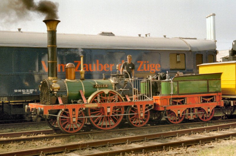 Nachbau  DER ADLER in Dresden-Altstadt, 2004