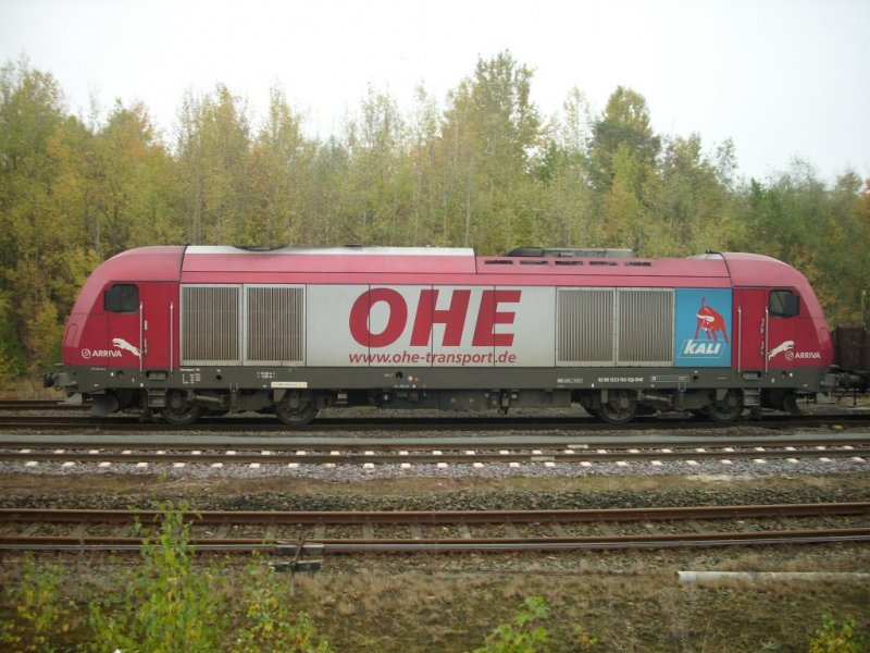 Nachdem 270081 ca. 10 Minuten vor einen roten Signal das eigentlich gr�n sein sollte stand, ging es dann los. Durch die lange Zeit hat sich auf der Stra�e hinter mir ein gro�er Stau gebildet da die ganze Zeit die Schranken unten waren.