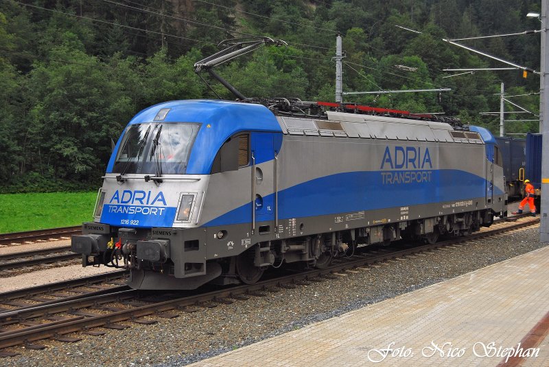 Nachdem Abkuppeln geht es nun ans andere Zugende,Httau (sterreichurlaub 13.08.09)