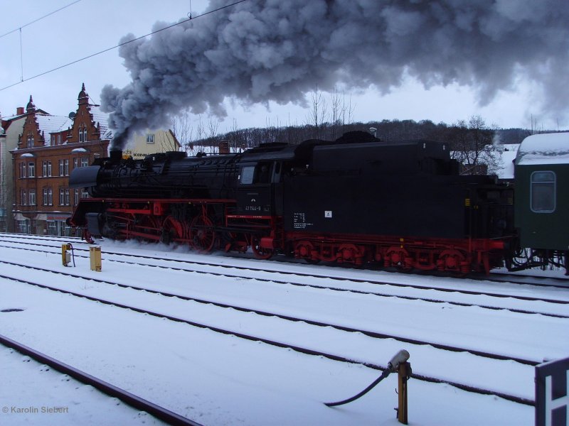 Nachschuss: 41 1144 als Rodelblitz zur Sonderfahrt in Eisenach am 27.01.2007