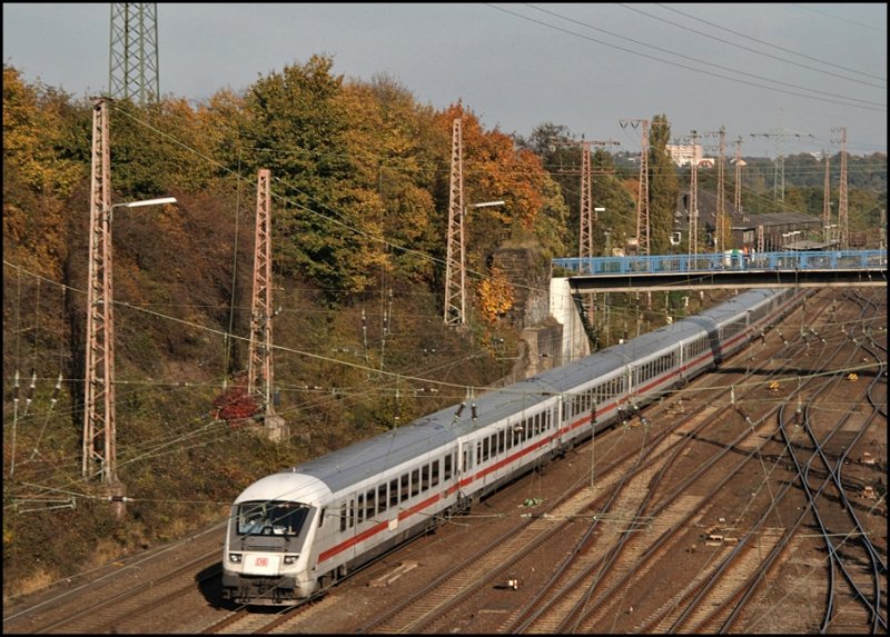 Nachschuss auf den IC 2029(?) von Hamburg-Altona nach Passau Hbf. (12.10.2008)
