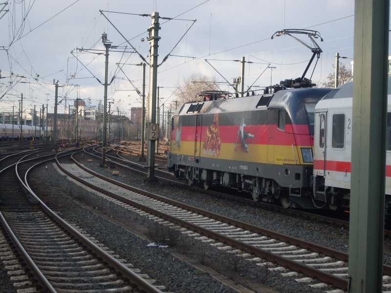 Nachschuss auf den IC K�nigssee im 1116 036-3 als Zug Stier