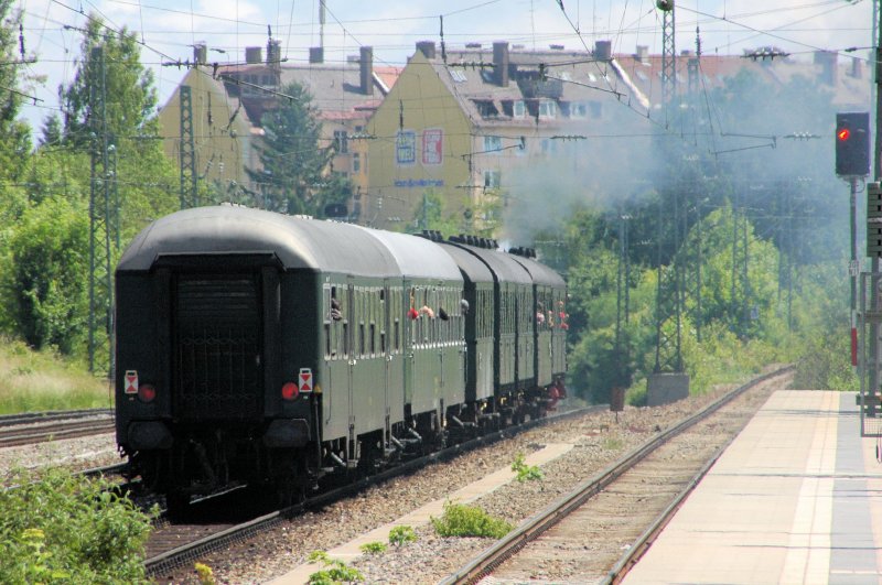 Nachschu auf den `Rund um Mnchen´-Zug am 31.05.09 am Heimeranplatz