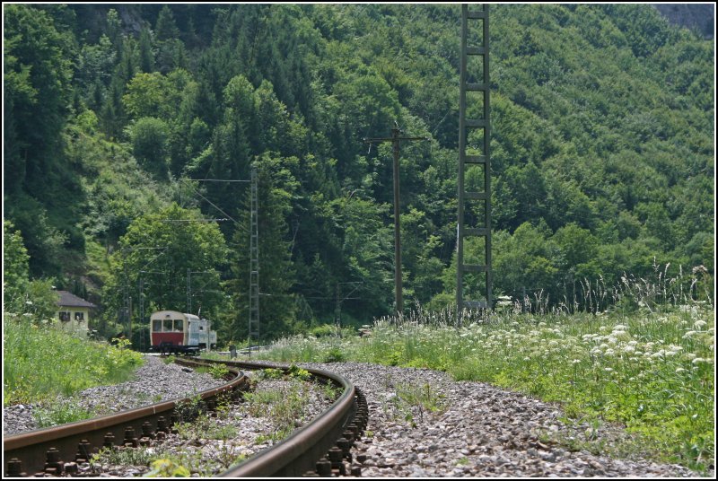Nachschuss auf den  Wachtl-Express  nach Wachtl i.Tirol am 30.06.07
