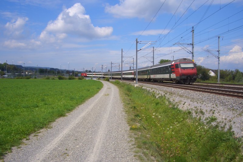 Nachschuss des IR 2124 in Tgerwilen.
13.08.09