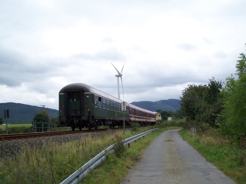 Nachschuss des Suferzug nach Goslar (7.9.2007)