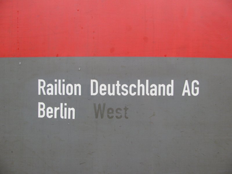 Nette Detail an der 155 001-1 beim BW Fest in Schneweide.