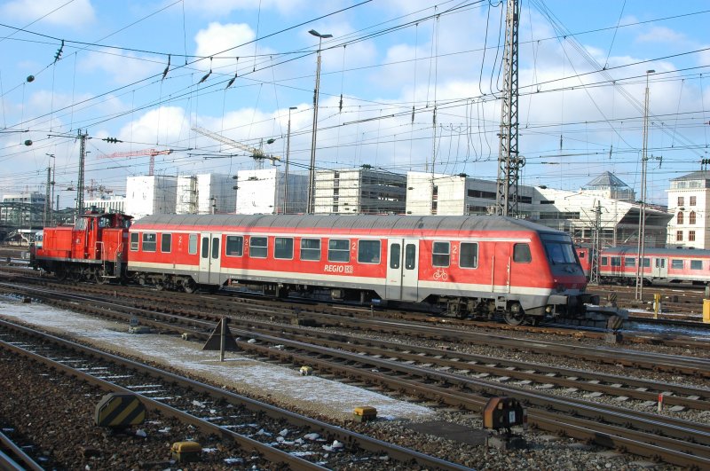 Neuer ErsatzIC? Nein. 363 beim rangieren in Mnchen Hbf