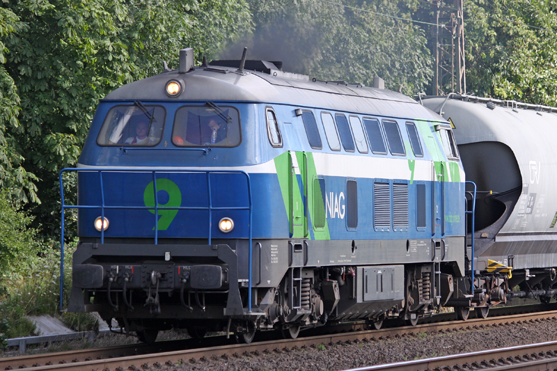 NIAG 9 (ex 216 055-4) in Ratingen-Lintorf am 28,07,09