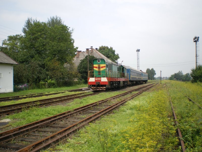 No. 6149 am 3.8.2008 vor der Abfahrt in Nitschankowitschi