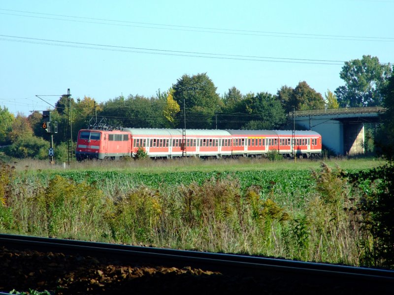 Noch einmal die RB von Regensburg Hbf nach Passau Hbf am 23.09.2007. (20 min Versp�tung!)