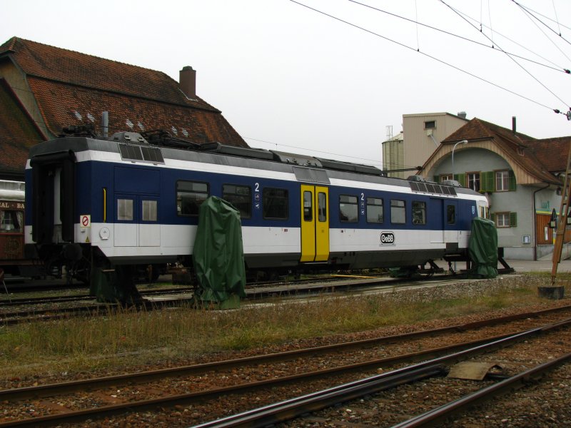 Noch nicht allzulange ist die OeBB in Besitz eines ehemaligen SBB-NPZ. Am 1. November 2008 war allerdings weder der Triebwagen, noch der Steuerwagen in Betrieb, der Triebwagen war sogar aufgebockt in Balsthal.