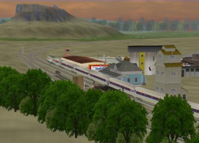 Nochmal die fiktive Anlage mit typischen US-Flair