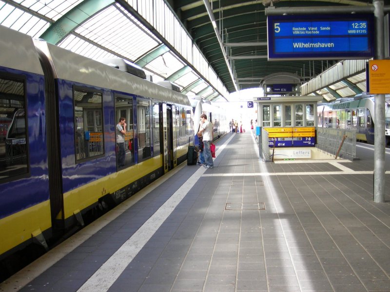 Nordwestbahn nach Wilhelmshafen in Oldenburg