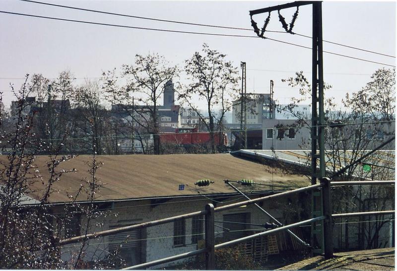 Notschuss auf 212 285 bei rangierarbeiten in Saarbrcken.