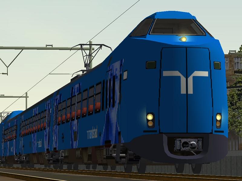 NS Koploper  Randstad  auf der High Speed Route V2.