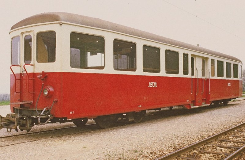 NStCM - Personenwagen B 42 .. Bild ab Dia von Mai 1990
