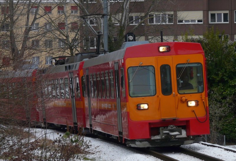 NStCM - Regio unterwegs in Nyon am 03.01.2009