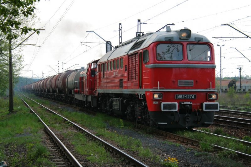 Nur durch Glck konnte ich in Lazy die ORLEN M62-1274 erwischen.28.04.2007