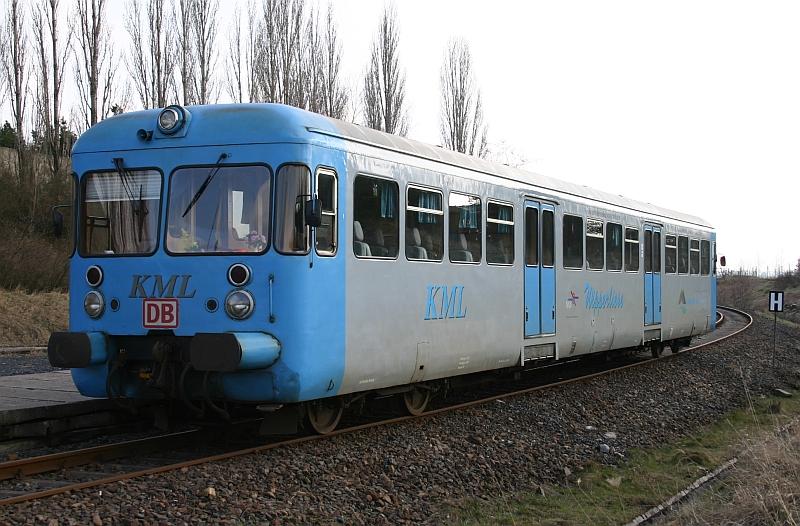 Nur selten bekommt man die Wipperliese mal im Hp Helbra zu Gesicht. Diesmal am 26.03.05 als RB 36452.