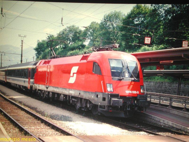 OBB 1016 032 - Feldkirch - 20.07.2002