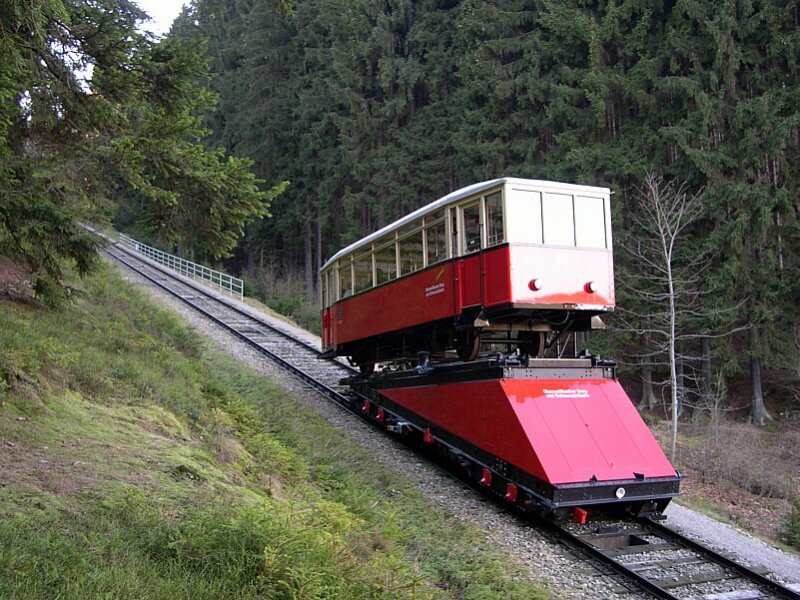 Oberweibacher Bergbahn 2005 - Hier ist noch einmal ein ganz spezieller Blick auf die Gterbhne der Bergbahn. Alle Bilder entstanden am 08.01.2005