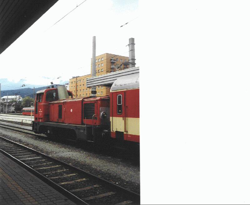BB 2067 beim Rangieren in Innsbruck