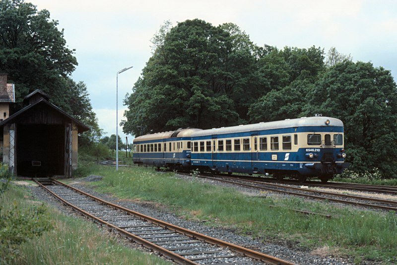 �BB 6546.210 + 5046.210 mit 2747, 
Obersch�tzen, 28.05.1984
